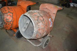 Belle petrol driven cement mixer 3057223 **Please assume this lot isn't working unless tested on