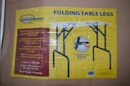Pair of folding table legs New & unused