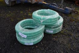 5 - lengths of light duty water hose
New & unused