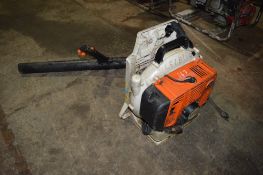 Stihl petrol driven leaf blower