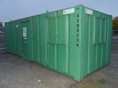 24 ft x 9 ft steel anti-vandal office unit
c/w keys
A205234