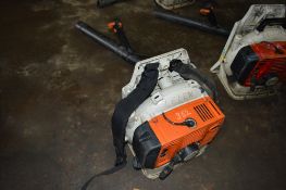 Stihl petrol driven leaf blower