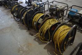 6 - Pike traffic light cable reels **Please assume this lot isn't working unless tested on viewing