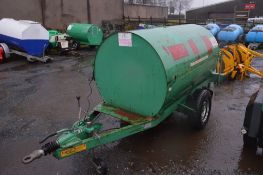Trailer Engineering 250 gallon fast tow bunded fuel bowser
c/w manual pump, delivery hose & nozzle