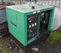 Genset 10 kva diesel driven generator
***this generator is being sold as a non runner***
A331501