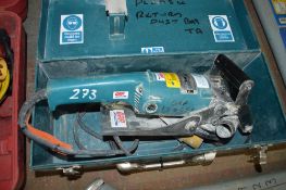 Makita PC1100 110v concrete planer c/w carry case 154651 **Please assume this lot isn't working
