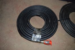 Pair of hydraulic hoses Unused