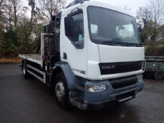 DAF LF 55.220 18 tonne dropside wagon
Registration Number: YK54 CXC
Date of registration: 24/01/