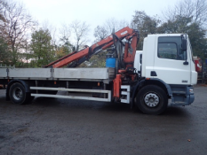 DAF CF 65.220 18 tonne 24 ft dropside wagon
Registration Number: PO55 BYA
Date of Registration: