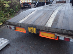 King GTS44 low loader trailer (Ex MOD)
Year: 2010
MOT: September 2016
c/w rear lift axle,