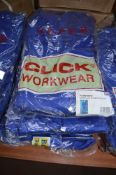4 pairs of Click blue overalls size 52 New & unused