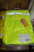 2 pairs of B-Seen Hi-Viz yellow work trousers size 46 New & unused