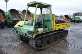 Yanmar C50R 5 tonne rubber tracked dumper
Year: 1996
S/N: 106080
Recorded Hours: 2687
**Note