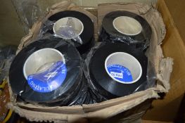 Box of thick black insulation tape New & unused