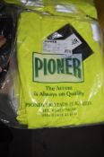 2 pairs of Pioner Hi-Viz yellow work trousers size 41 New & unused