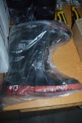 Pair of black Dunlop safety wellington boots size 12 New & unused