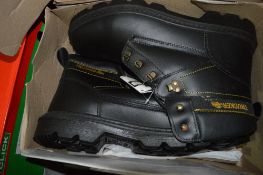 3 pairs of Aimont black safety boots size 12 New & unused