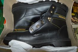 2 pairs of Trucker black safety boots size 12 New & unused