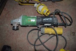 Hitachi 110v 115mm angle grinder