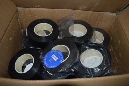 Box of thick black insulation tape New & unused