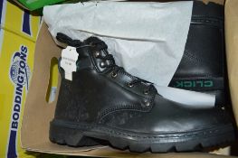 4 pairs of Click black safety boots size 11 New & unused