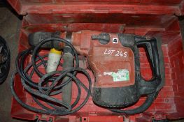 Hilti 110v SDS hammer drill c/w carry case