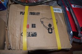 500 kg plain girder trolley New & unused