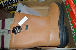 3 pairs of Click tan rigger boots size 13 New & unused