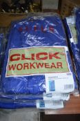 4 pairs of Click blue overalls size 40 New & unused