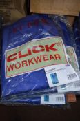 5 pairs of Click blue overalls size 36 New & unused