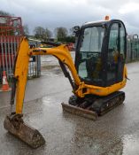 JCB 801.6 1.5 tonne rubber tracked mini excavator
Year: 2011
S/N: 1703910
Recorded Hours: 1499