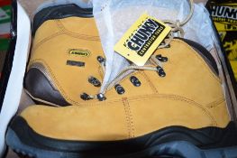 6 pairs of Chunky honey safety boots size 8 New & unused