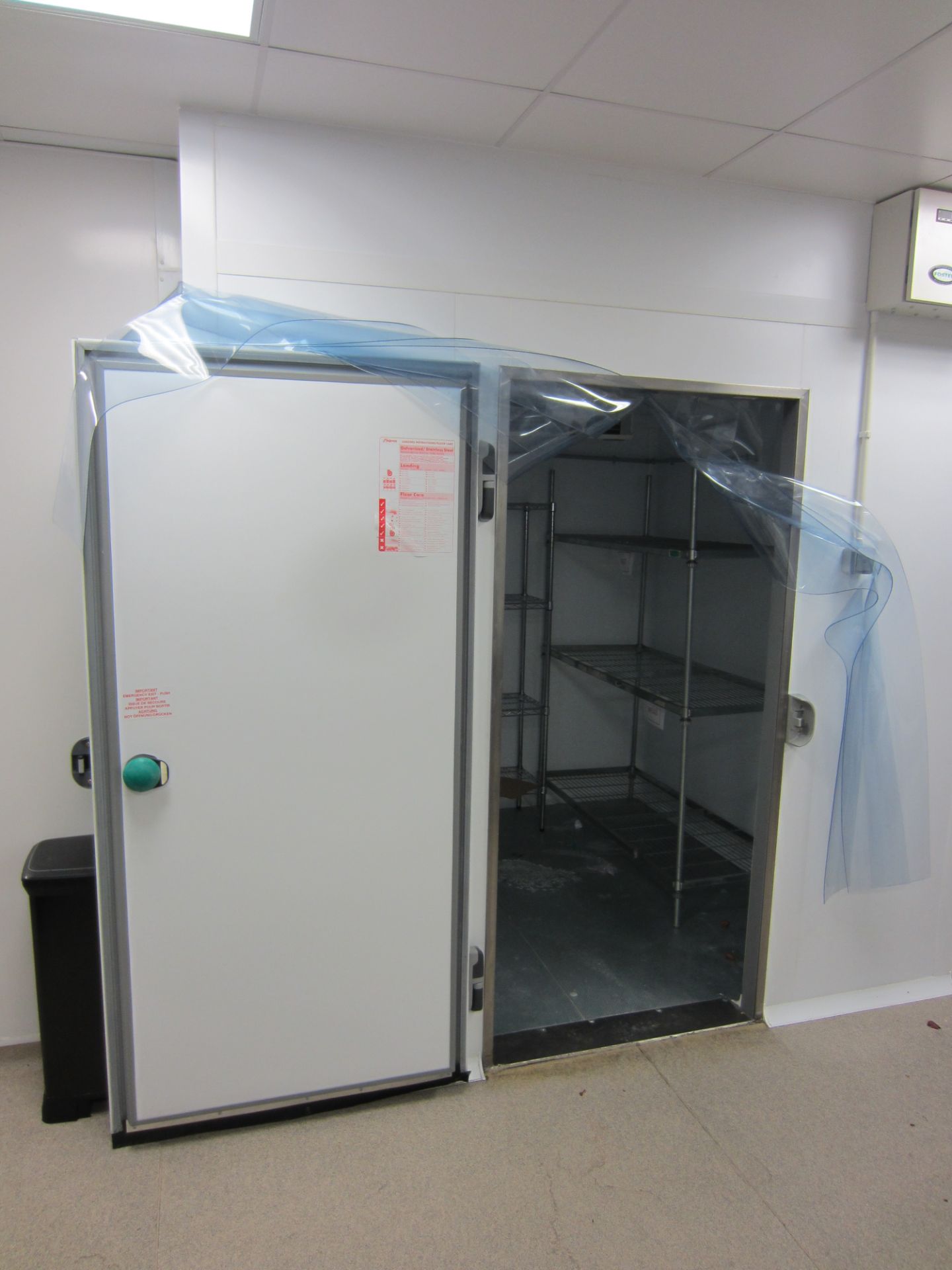 The Foster Sectional Walk-In Single Freezer Room Installation