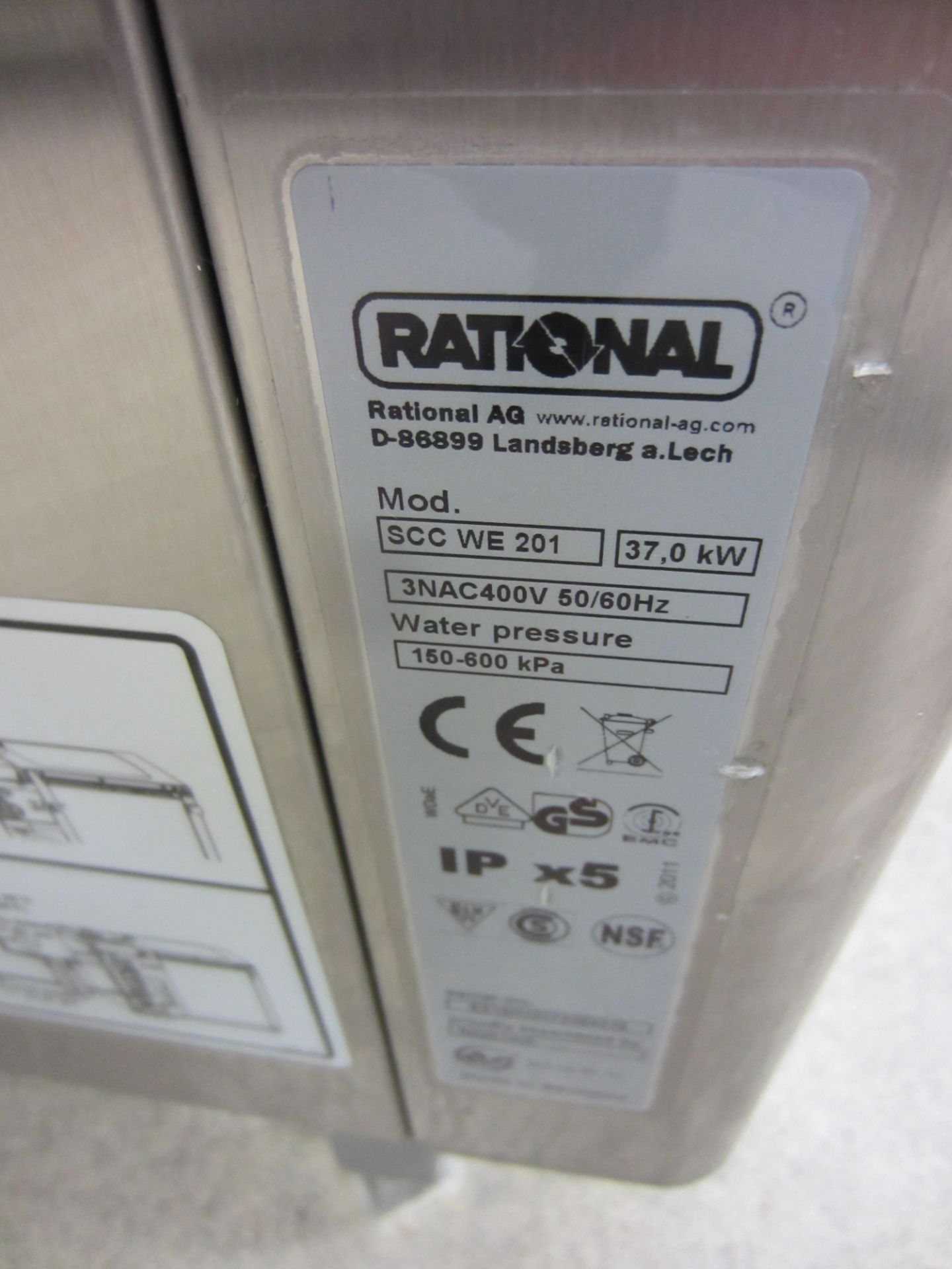 Rational Combi Oven, Electric SCC-WE 201,Immaculate - Image 4 of 4