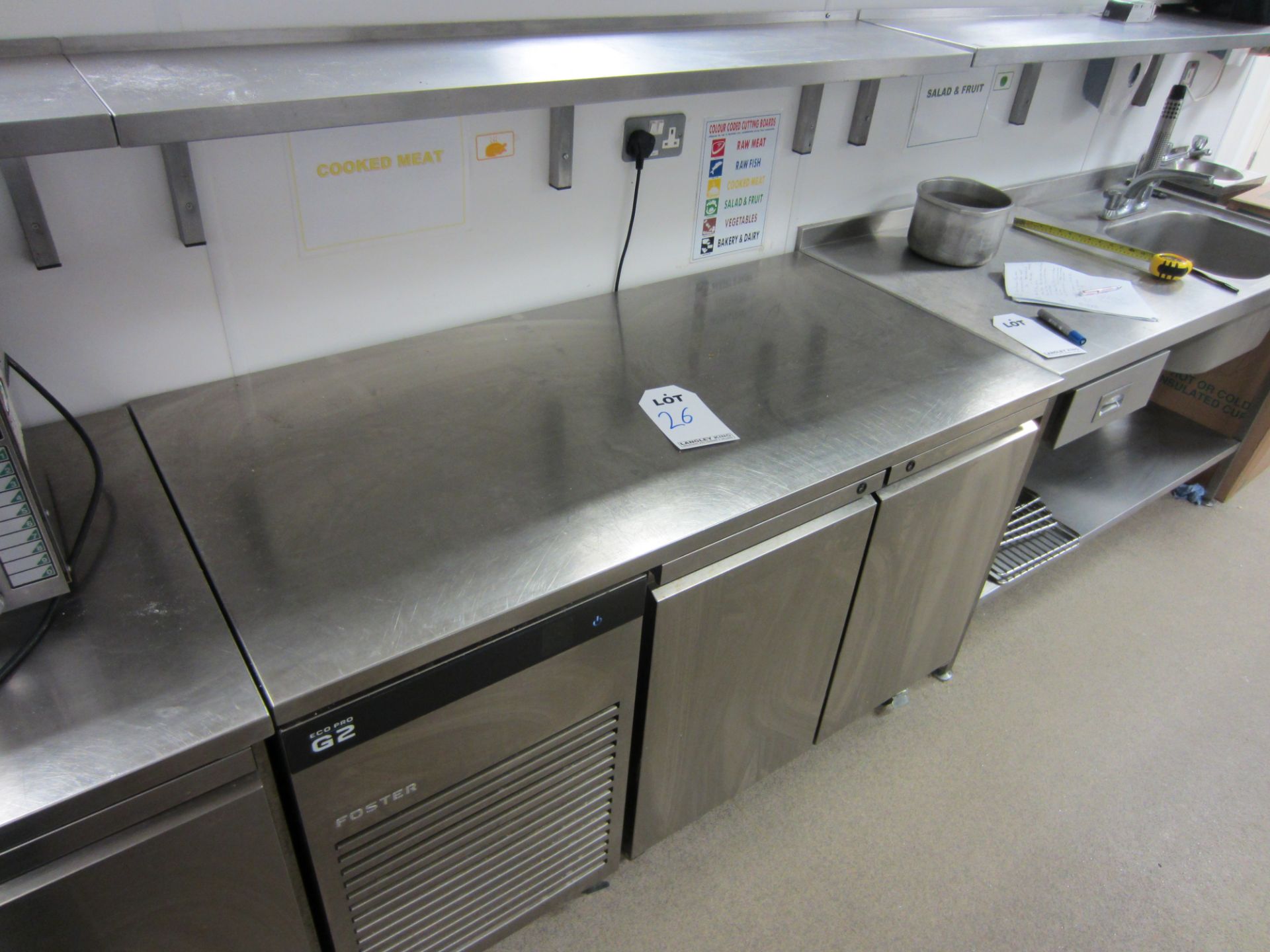 Foster Eco Pro G2 Refrigerated Counter EP1/2HSA