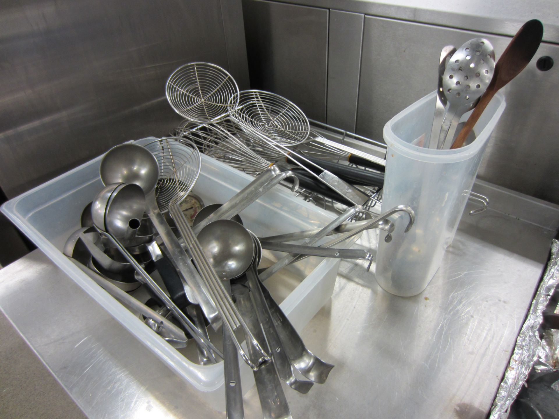 Quantity of Ladles, Whisks & Sundries As Lotted