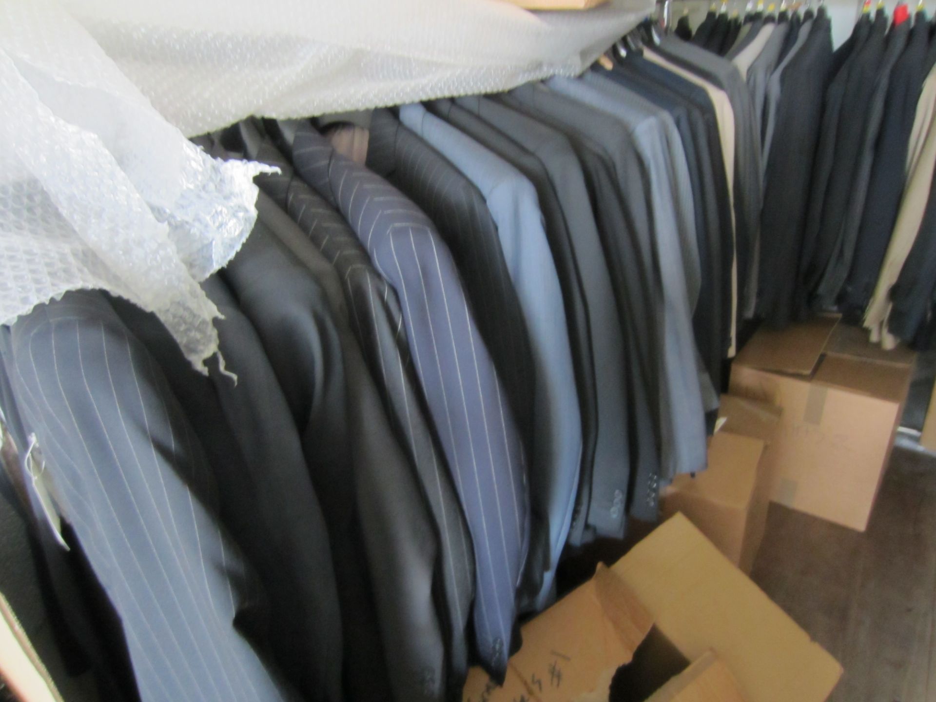 Large Quantity of Stock from a Gents Outfitters, comprising Formal Shirts, Trousers, Ties, Belts - Image 6 of 9