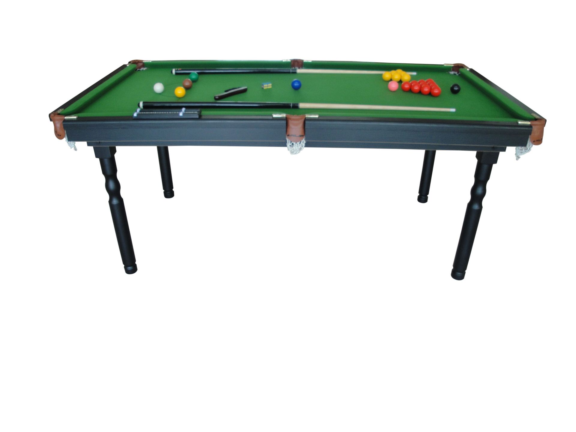 6 x 4 Snooker Table ( New & Boxed ) Complete With Balls, Cues, Triangle etc