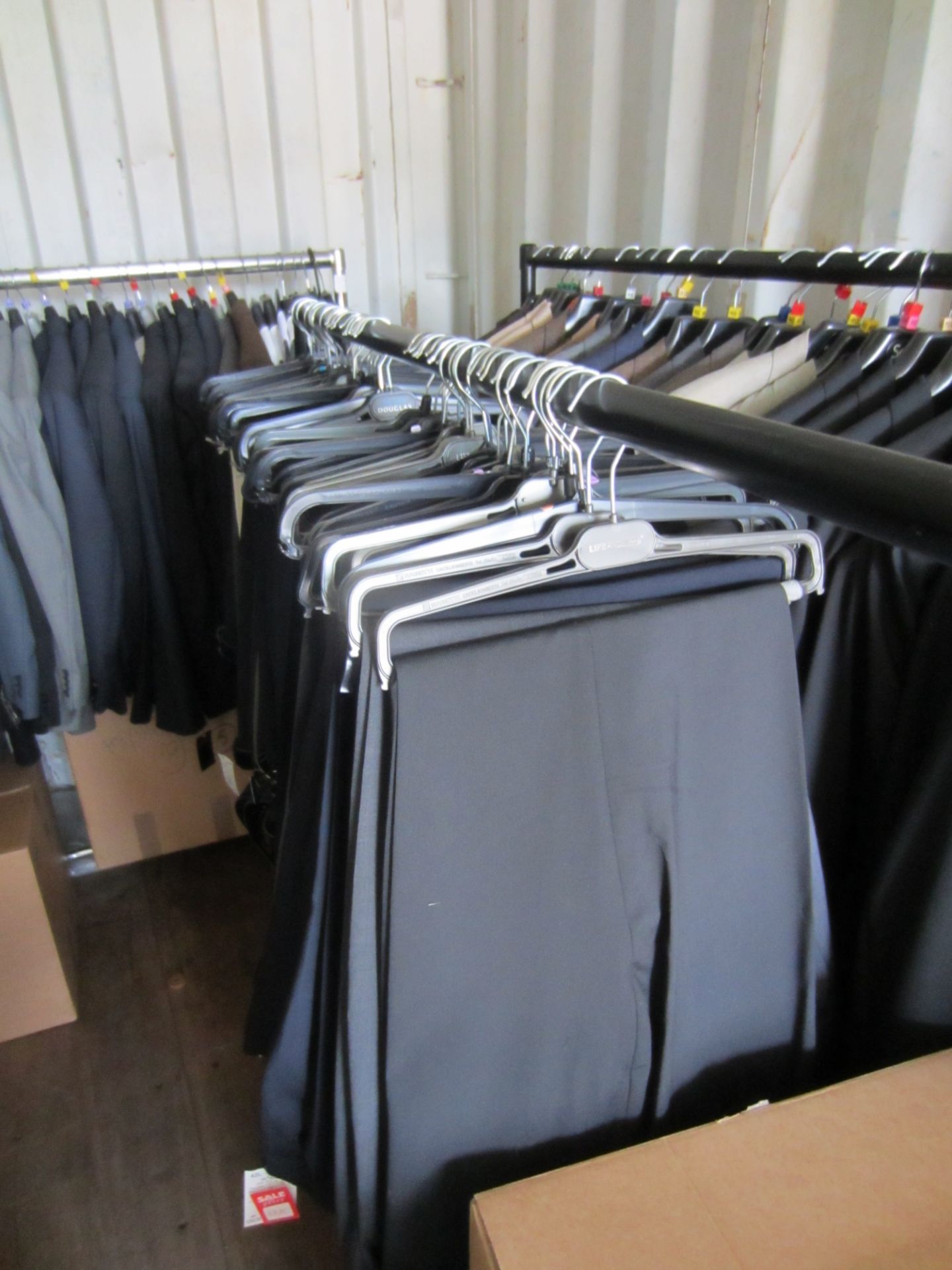Large Quantity of Stock from a Gents Outfitters, comprising Formal Shirts, Trousers, Ties, Belts - Image 3 of 9