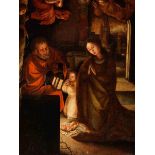 Painter of the 16th century Flemish School in the style of Hugo van der GoesTHE ADORATION OF THE