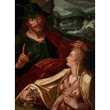 Pietro Candido,1548 Bruges - 1628 Munich, attributed NOLI ME TANGERE Oil on canvas. Relined. 66 x 48