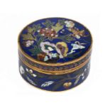 Chinese cloisonné boxDiameter: 9.2 cm. China, 18th century. Usual signs of ageing.  Chinesische