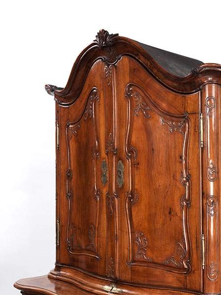 Baroque cabinetHeight: 223 cm. Width: 130 cm. Depth: 72.5 cm. Rhineland, second half of the 18th - Image 2 of 4