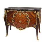 Great Louis XV commode d'entre-deux, stamped ''Pierre Garnier'',ca. 1762 - 1806 Height: 87 cm.