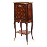 Small Napoleon III Transition style cabinetHeight: 117 cm. Width: 48.5 cm. Depth: 38 cm. France,