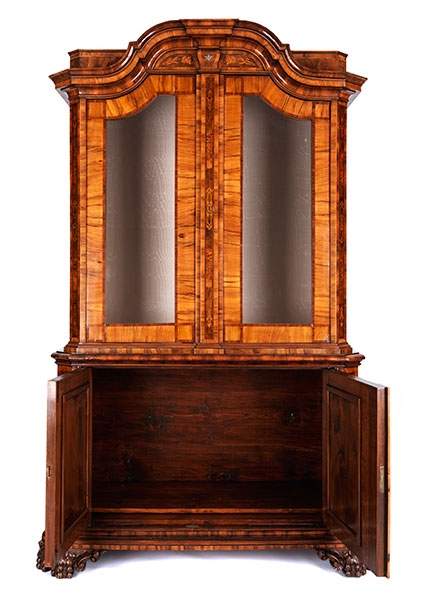 Baroque cabinetHeight: 232 cm. Width: 140 cm. Depth: 65 cm. Brunswick, first half of the 18th - Image 2 of 5