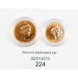 2000 full sovereign and half sovereign p