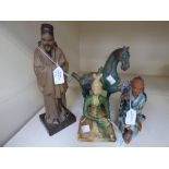 A collection of Chinese figures, compris