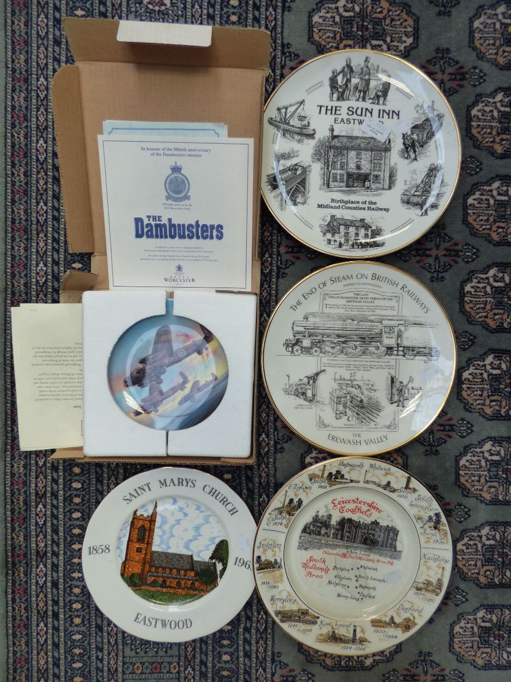 Decorative cabinet plates to include rai