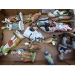 A box of figurines